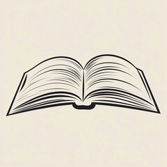 Open book displaying blank pages ready for thoughts, creativity, and ideas in an inspiring space