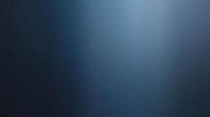 Fototapeta premium Dark gradient background with soft blue light, abstract design for digital media, website, or presentation. Smooth texture with elegant color transitions.