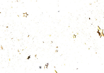 Cosmic Christmas Showers: Dynamic 3D Illustration of Descending Celestial Showers for the Holidays