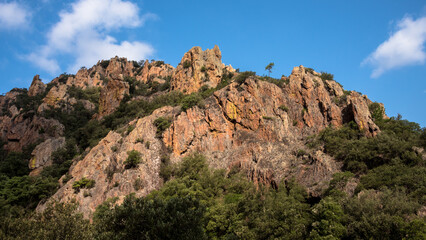Massif de l'Esterel, Provence, France