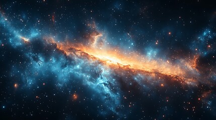Luminous Galaxy Starburst Clouds high resolution hd background