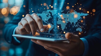Global Business Network on Tablet