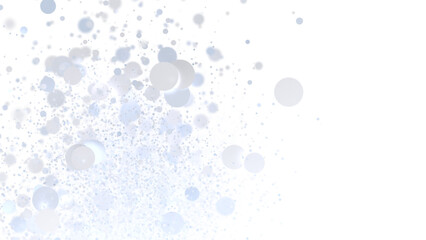 Soft, ethereal background with light blue bubbles and bokeh. Perfect for websites, presentations, and more.