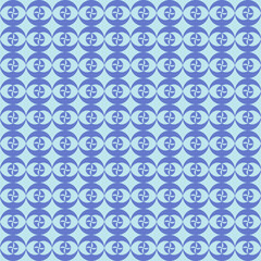 Blue Green Abstract Geometric Pattern Background