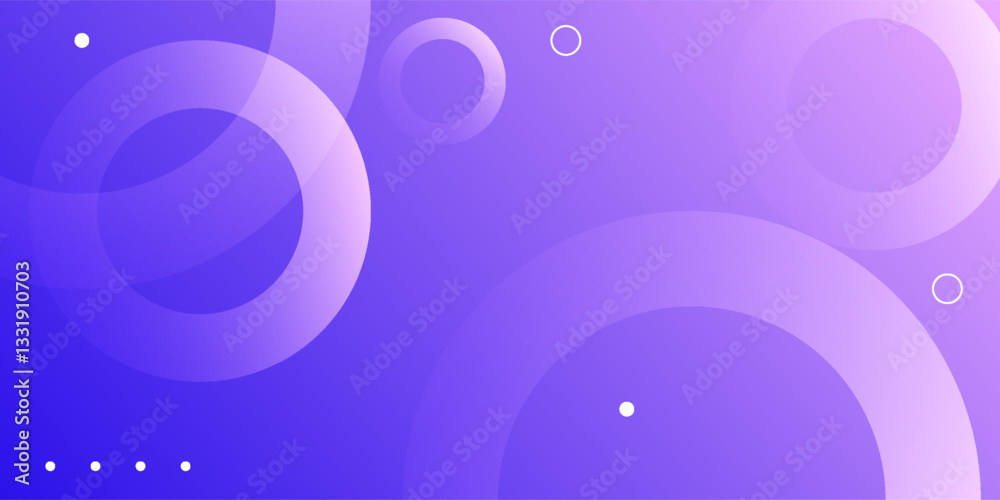 Sticker abstract purple gradient wavy geometric background modern with colorful style gradient