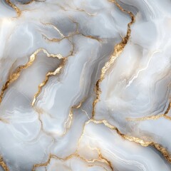 Fototapeta premium Elegant marble texture with gold veins in soft hues for luxury design