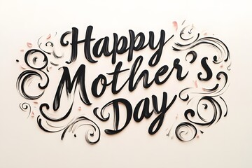 Mother's Day Card with Space for a Personal Message