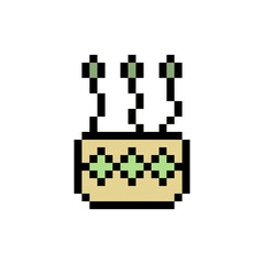 sprout plant retro pixel art