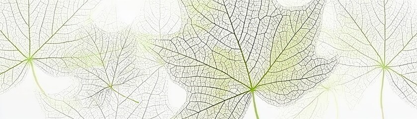 Obraz premium Delicate Leaf Veins Abstract