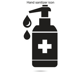 Hand sanitizer icon