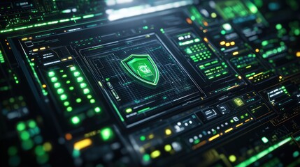 Digital Shield Security System Interface