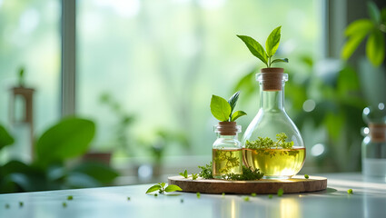 Innovative Eco Skin Care: Harnessing Organic Plants and Scientific Extraction for Natural Beauty Products in Laboratory Development - A Green Approach to Body Wellness