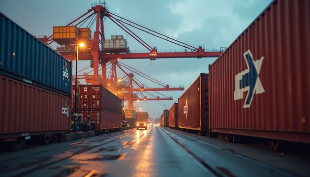 The economic risk associated with increased tariffs on imported goods can lead to a decrease in trade activity, negatively impacting a country's GDP growth trajectory