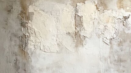Obraz premium Grunge textured wall with peeling paint and plaster.