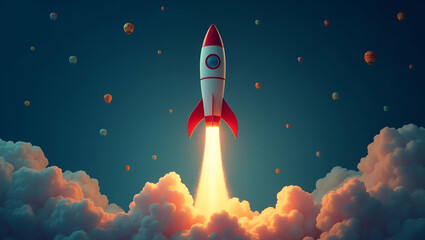 Dynamic Illustration of Entrepreneurship: Rocket Launching with Network Lines for Startup Growth Strategy