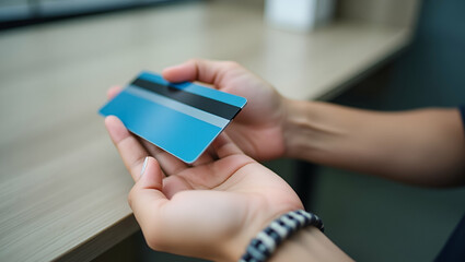 Flat Credit Card Payment Process: A Cute Vector Illustration of Buying and Selling Products & Services in E-Commerce - Simplifying Financial Transactions in a Smart Business Style