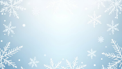 Flat Winter snow seamless pattern with delicate light snowflakes and frosty textures for a minimalist winter design concept as Minimalist winter snow pattern with delicate snowflakes and frosty textur