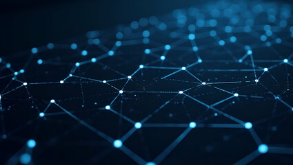 Create a Seamless Tile Pattern with Overlapping Digital Grids and Isolated White Balance to Highlight Interconnected Nodes in a High-Tech Network Design