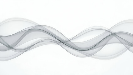 Naklejka premium Symmetrical Wave Tile Design: Merging Gradients & Linear Highlights