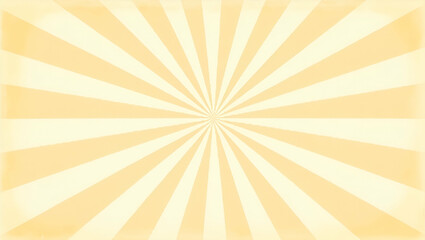 Retro Spring Sunshine Pattern: Faded Rays & Muted Tones for Design