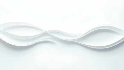 Symmetrical Wave Expansions: Merging Subtle Gradients and Linear Highlights on Clear White Backgrounds for Advanced Tile Visuals in Photo Stock Concept