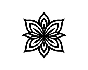 abstract floral design
