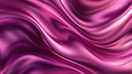Fototapeta premium Abstract Pink and Purple Swirling Silk Fabric Texture Background Image