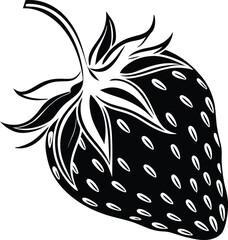 Sweet and Juicy A Timeless Strawberry Emblem of Freshness and Flavor