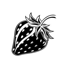 Sweet and Juicy A Timeless Strawberry Emblem of Freshness and Flavor