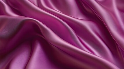 Obraz premium Luxurious Draped Purple Silk Fabric Texture Background Image