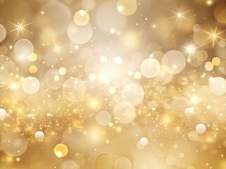 abstract golden bokeh background