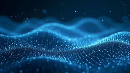 Minimal Tech Branding Concept: Uniform Digital Lines and Crosshatched Arcs Creating Crisp Aesthetics in Product Packaging and Workplace Backdrops with Strategic Negative Space