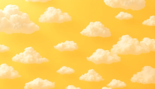 노랑주황그라데이션구름배경g909J5gg