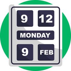 Simple timepiece displaying current time.