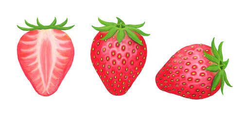 イチゴのイラスト