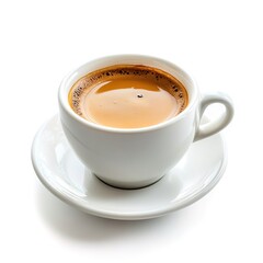 Obraz premium Indulging in a warm cup of coffee on a quiet morning