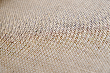 Texture sackcloth for background. Selective focus.