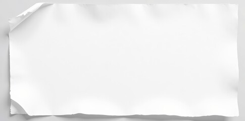 Seamless repeating white wheatpaste poster texture with peeling corners and creases, aged, print