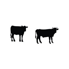 Cow Animals silhouette