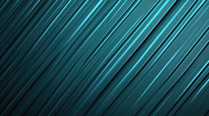 Fototapeta premium Abstract Teal Diagonal Lines Background Texture Pattern Design Illustration