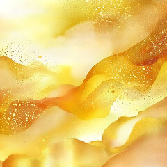 Golden abstract waves background design. Perfect for luxury, elegant, or sophisticated projects