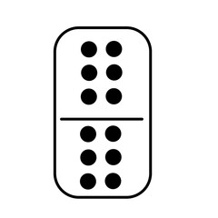 White pieces with black dots
