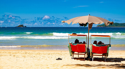 Nacpan Beach near El Nido, Palawan, Philippines