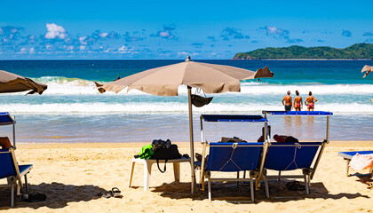Nacpan Beach near El Nido, Palawan, Philippines