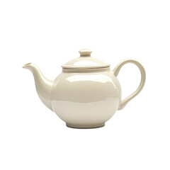 Elegant Cream Teapot Home Decor Kitchenware,