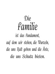 Familie ist der Anker des Lebens