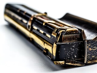 Close-Up of a Vintage Lighter