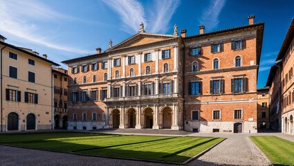 Fototapeta premium An alluring historical building featuring classical architectural style.