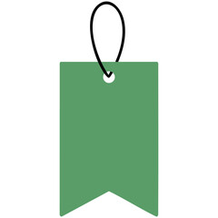 Simple Empty Price Tag