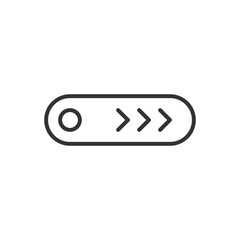 Toggle Switch - Shut Down Icon